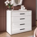 Ver imagem 1 de Cômoda Organizadora 90cm com 4 Gavetas 240832 Linha Valência Politorno