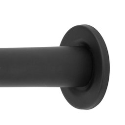 Torneira Tanque/jardim/cozinha Reta Preto/black Parede 22cm - 3