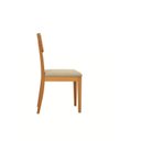 Ver imagem 4 de Conjunto 2 Cadeiras Estofadas Lila Madeira Maciça