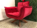 Ver imagem 1 de Poltrona Decorativa Giratória 1 Lugar Vermelho 1043 Ana