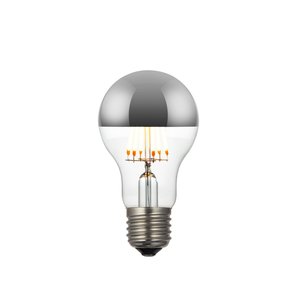 Lâmpada De Led Poptem A19 Prata Defletora