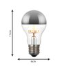 Lâmpada De Led Poptem A19 Prata Defletora - 2
