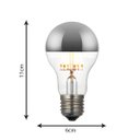 Ver imagem 2 de Lâmpada De Led Poptem A19 Prata Defletora