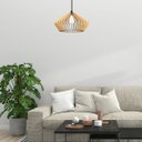 Ver imagem 2 de Luminária Teto tipo Pendente DEJAVU MDF Completa -:MDF CRU