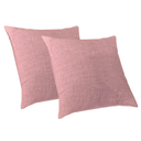 Ver imagem 1 de Kit 2 Capas Almofadas Luxo 50x50 Santorini com Ziper Rose