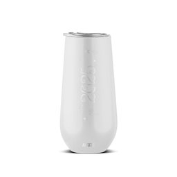 Copo Térmico Aduze Champagne Espumante Drink Lux 2025 150ml - Branco - 1