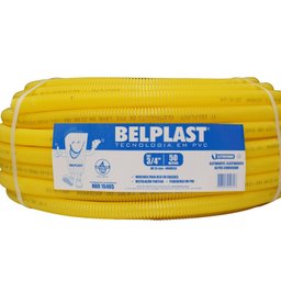 Eletroduto Corrugado em Pvc 20mm X 50m (1/2’’) - Belplast - 1