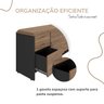 Armário Baixo para Escritório 2 Portas 3 Gavetas - 9