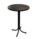 Ver imagem 1 de Mesa Bistrô Redonda 60 x 99,5cm Pietra Preto