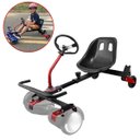 Ver imagem 1 de Carrinho para Hoverboard Hoverkart Universal com Encosto e Volante Carrinho de Rolimã Manobras Amort