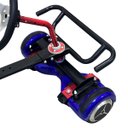 Ver imagem 5 de Carrinho para Hoverboard Hoverkart Universal com Encosto e Volante Carrinho de Rolimã Manobras Amort