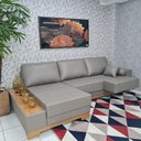 Ver imagem 3 de Sofá Rovere Retrátil 2 Módulos com Chaise Longue Direita* 100% Couro D'confort Design Couro Tabaco 1