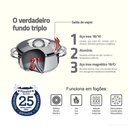 Ver imagem 5 de Jogo de Panelas Tramontina Solar em Aço Inox com Fundo Triplo 4 Peças Tramontina