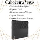 Ver imagem 3 de Cabeceira Queen 158 cm Vegas Veludo Preto Soon