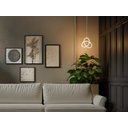Ver imagem 3 de Luminária de Teto Pendente Catar Branco Led Taschibra 15w 3000k Luz Quente