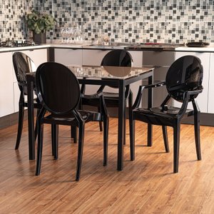 Conjunto 8 Cadeiras em Polipropileno Wind Plus