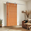 Ver imagem 1 de Porta Correr 5 Trilhos Soft Aparente Puxador Tubo 60cm 82x210cm Belíssima Rodam Abertura Direita Branco