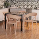 Ver imagem 1 de Conjunto 8 Cadeiras de Plástico Polipropileno Empilhável Glass Plus