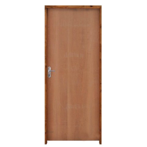 Porta Lisa Padrão Imbuia 72x210cm Batente 12 - RD1052 - RODAM