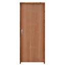 Ver imagem 1 de Porta Lisa Padrão Imbuia 72x210cm Batente 12 - RD1052 - RODAM