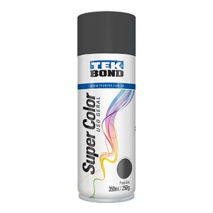 Tinta Spray Super Color Grafite Uso Geral 350ml Tekbond