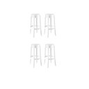 Ver imagem 2 de Conjunto 4 Banquetas em Polipropileno Shine Plus