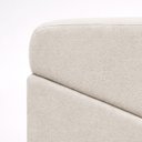 Ver mais imagens de Puff Sense Bouclé Premium Assento Extra Decorativo para Sala Quarto Design Moderno Bege