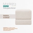 Ver imagem 7 de Puff Sense Bouclé Premium Assento Extra Decorativo para Sala Quarto Design Moderno Bege
