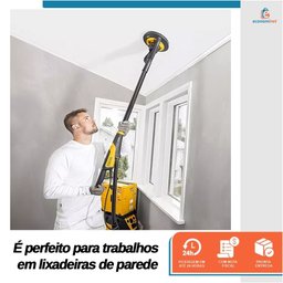 Kit 10 Disco de Lixa Branco com Velcro Starfer 225mm Grão 80 para Lixadeira - 5