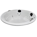 Ver imagem 1 de Banheira Redonda Malibu COMPLETA com hidro em acrílico  220V