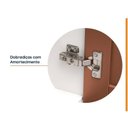 Ver mais imagens de Lavanderia Modulada 3 Peças 2 Armários Aéreos 4 Portas 1 Balcão Arizona CabeCasa MadeiraOriginals