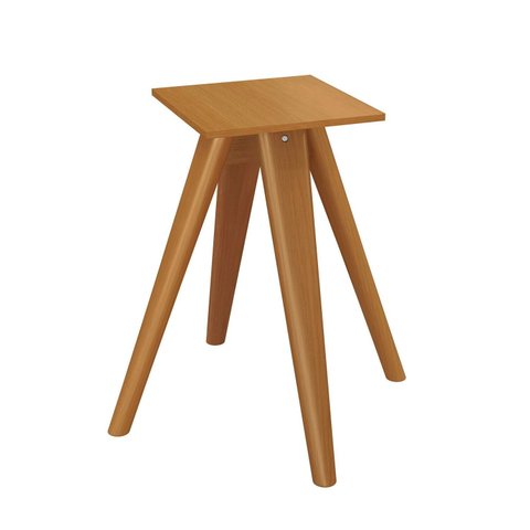 Base Madeira Macica Duna 77,7x79,7x79,7cm Marrom