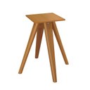 Ver imagem 1 de Base Madeira Macica Duna 77,7x79,7x79,7cm Marrom