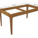 Ver imagem 2 de Base Madeira Macica Mira 77,2x88,8x158,8 Cm