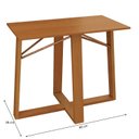 Ver imagem 2 de Base Madeira Macica Elma 77x58x98 cm Marrom