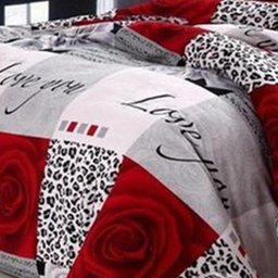 JOGO DE CAMA SOLTEIRO KING LOVE YOU 6 PEÇAS COM EDREDOM - 3