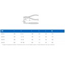Ver imagem 2 de Alicate Bico Curvo P/ Fechamento de Trava Unior Ref. 621211