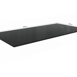 Tampo para Mesa de Jantar 2000x1000 de Madeira com Vidro - 1