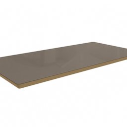 Tampo para Mesa de Jantar 2000x1000 de Madeira com Vidro - 1