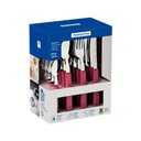 Ver imagem 2 de Faqueiro Bliss 16 Peças em Aço Inox e Cabos de Polipropileno Magenta Tramontina 29899/138