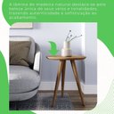 Ver imagem 5 de Mesa de Apoio Lateral 100% MDF 50cm x 50cm x 52cm Esmeralda Marrom