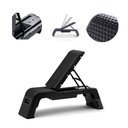 Ver imagem 2 de Kit Banco Step + Par de Halteres 9kg Ahead Sports Preto