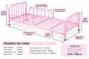 Ver imagem 4 de Cama Montessoriana Infantil Solteiro em Aço