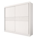 Ver imagem 5 de Guarda-roupa Casal 2 Portas 6 Gavetas 100% Mdf Hawai Ripado
