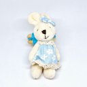 Ver imagem 3 de Porta Guardanapo Casal Coelhos Pelúcia