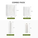 Ver imagem 2 de Seladora a Vácuo Bonsenkitchen, Compacta, 4 Modos, Kit Completo, Prata