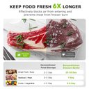 Ver imagem 7 de Seladora a Vácuo Bonsenkitchen, Compacta, 4 Modos, Kit Completo, Prata