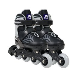 Patins Inline Bel Flexx 3.0 Prata P (29-32) (p55) - 1