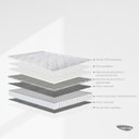 Ver imagem 5 de Colchão Queen Molas Ensacadas Floripa 158x198x28cm Herval