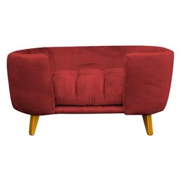 Cama Pet Poltrona Hannah Luxo Vermelho - 5